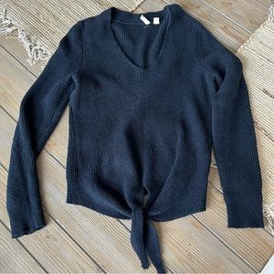 Dark Navy Moth for Anthro Knit Sweater